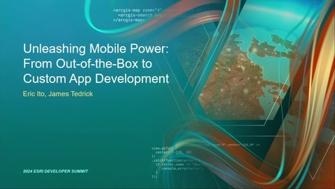 Thumbnail for entry Unleashing Mobile Power: From Out-of-the-Box to Custom App Development