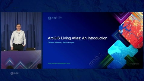Thumbnail for ArcGIS Living Atlas of the World: An Overview