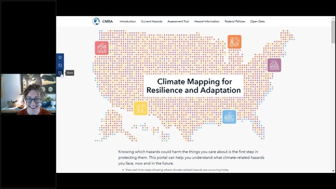 Thumbnail for entry Identifying Climate Risk and Opportunity: The Climate Mapping and Resilience Adaptation Portal