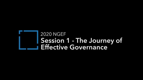 Thumbnail for 2020 NGEF, The Journey for Effective Governance in Myanmar, Dr. Myat Su Mon