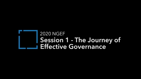 Thumbnail for entry 2020 NGEF, The Journey for Effective Governance in Myanmar, Dr. Myat Su Mon