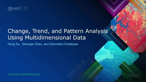 Thumbnail for Imagery: Change, Trend, and Pattern Analysis Using Multidimensional Data