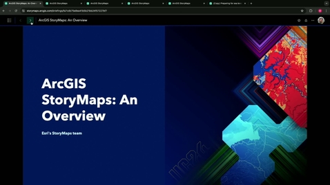 Thumbnail for ArcGIS StoryMaps: An Overview