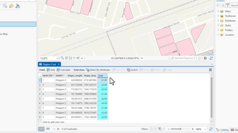 Thumbnail for Change the Default Currency for Attribute Table Fields in ArcGIS Pro