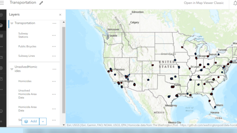 Thumbnail for entry How To: Display Group Layers in ArcGIS Web AppBuilder