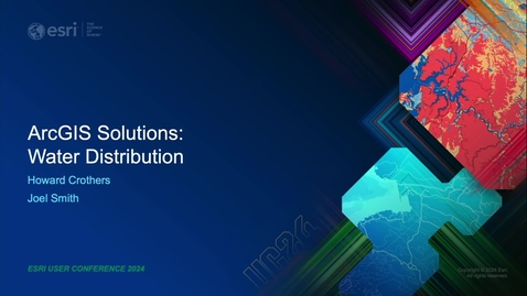 Thumbnail for ArcGIS Solutions: Water Distribution