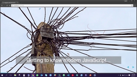 Thumbnail for Angular and the ArcGIS API for JavaScript