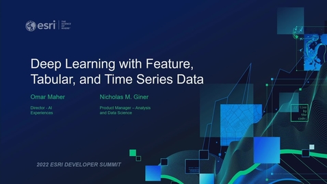 Thumbnail for Deep Learning with Feature, Tabular, and Time Series Data
