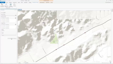 Thumbnail for entry Military Tools for ArcGIS in ArcGIS Pro: Using Visibility