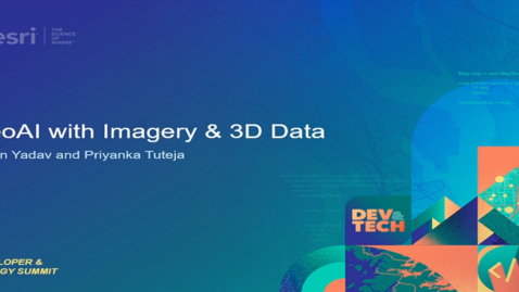 Thumbnail for GeoAI with Imagery and 3D Data