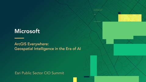Thumbnail for ArcGIS Everywhere: How Microsoft’s Platform Extends Geospatial Intelligence in the Era of AI