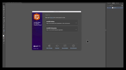 Thumbnail for ArcGIS Maps for Adobe Creative Cloud November 2024 Release