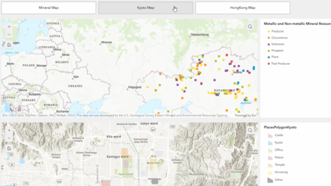 Thumbnail for Replicate anchor links for a scrollable page in ArcGIS Experience Builder