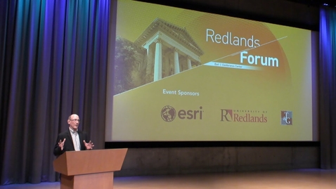 Thumbnail for entry Redlands Forum - Dan Bernstein