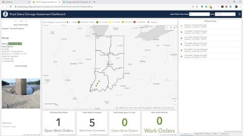 Thumbnail for Damage Assessment and Recovery Management for DOTs