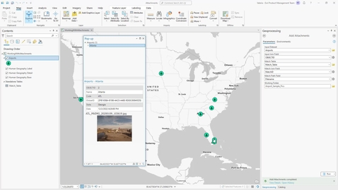 Thumbnail for Working with  multiple attachments in ArcGIS Pro