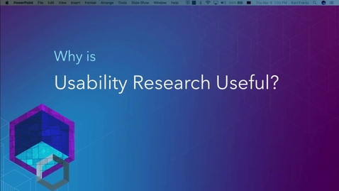 Thumbnail for entry UX/UI Workshop : DIY Usability Testing (2nd Installment)