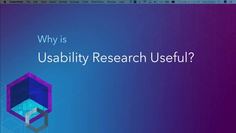 Thumbnail for UX/UI Workshop : DIY Usability Testing (2nd Installment)