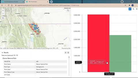 Thumbnail for entry Integrating ArcGIS Experience Builder with Other Apps and Using Dynamic Charts