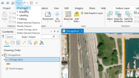 Thumbnail for Filter undo actions in ArcGIS Pro