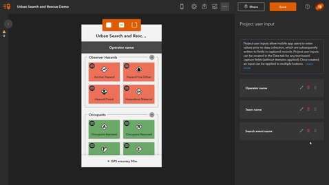 Thumbnail for entry User Inputs | ArcGIS QuickCapture