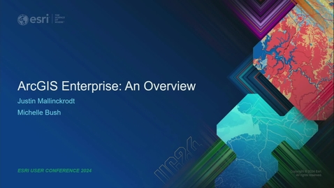 Thumbnail for ArcGIS Enterprise: An Overview