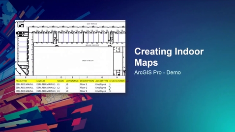 Thumbnail for ArcGIS Indoors: An Introduction