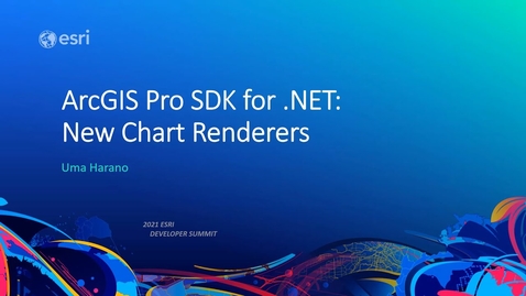 Thumbnail for ArcGIS Pro SDK for .NET: New Chart Renderers