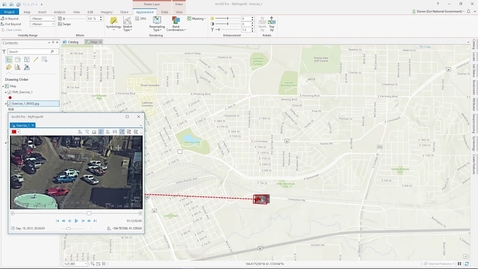 Thumbnail for entry Full Motion Video in ArcGIS Pro 2.2