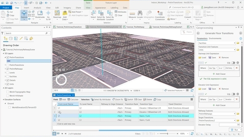 Thumbnail for entry Indoors Network: Creating Preliminary Transitions