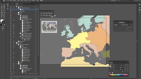 Thumbnail for What's New in ArcGIS Maps for Adobe Creative Cloud (November 2020)