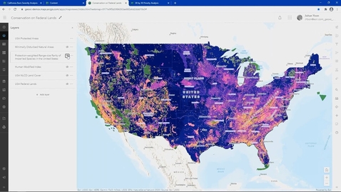 Thumbnail for Wildfire &amp; Conservation: ArcGIS Image for ArcGIS Online