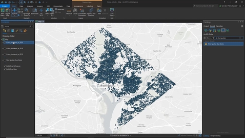 Thumbnail for entry Create a Project in ArcGIS Pro Intelligence