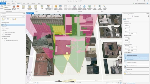 Thumbnail for entry Exploratory Analysis – Viewshed Tool Basics