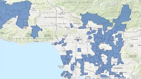 Thumbnail for ArcGIS Online Join Features Demo 2 – Summarize school enrollments into ZIP codes