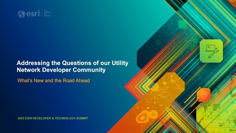 Thumbnail for Addressing the Questions of our Utility Network Developer Community