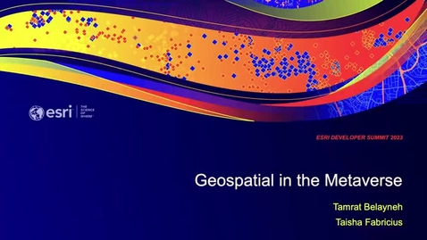 Thumbnail for entry Geospatial in the Metaverse