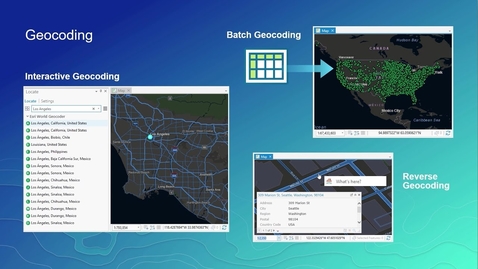 Thumbnail for entry World Geocoding with ArcGIS