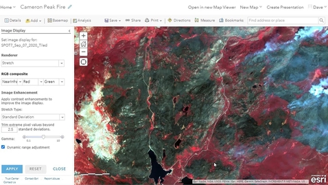 Thumbnail for entry ArcGIS Image for ArcGIS Online: Work with Tiled Imagery