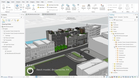 Thumbnail for BIM Reinforcing Elements in ArcGIS Pro
