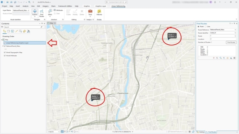 Thumbnail for Find Routes in ArcGIS Pro