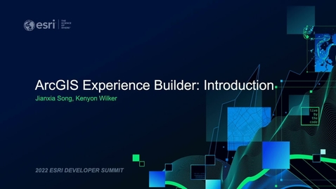 Thumbnail for entry ArcGIS Experience Builder: An Introduction