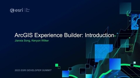 Thumbnail for ArcGIS Experience Builder: An Introduction