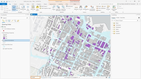 Thumbnail for Label your map in ArcGIS Pro