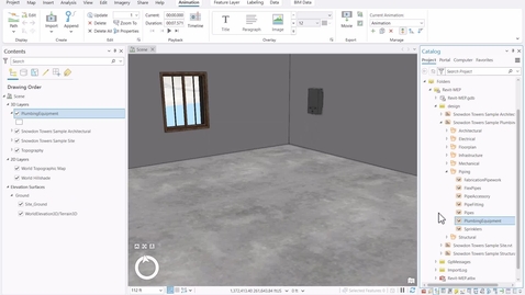Thumbnail for Revit MEP Categories for Plumbing Equipment and Fixtures in ArcGIS Pro