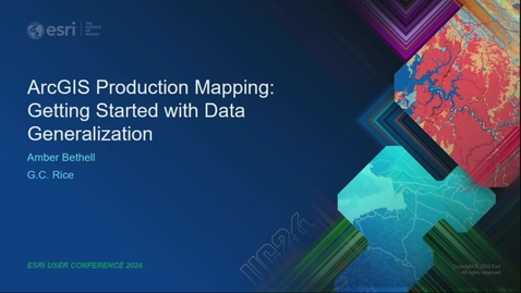 Thumbnail for ArcGIS Production Mapping: Getting Started with Data Generalization
