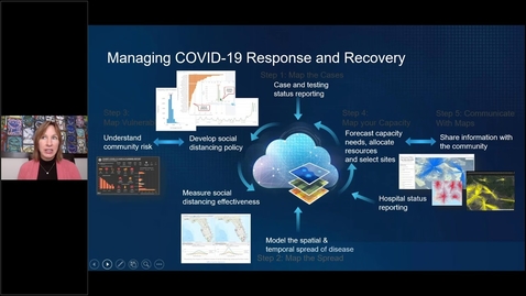 Thumbnail for entry Understanding COVID-19's Impact: Informing COVID-19 Response with Location Intelligence Webinar