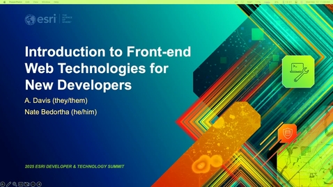 Thumbnail for Introduction to Front-end Web Technologies for New Developers