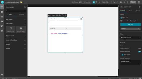 Thumbnail for Pop-up Styling is not Retained by Feature Info in ArcGIS Experience Builder