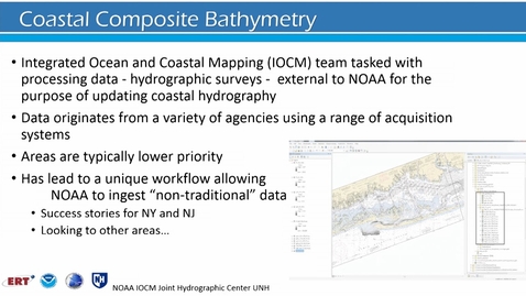 Thumbnail for Procedures and Organization for the Coastal Composite Bathymetry Projects